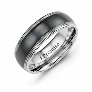 Matching a Men’s Satin-Polish Wedding Ring to Your Personal Style